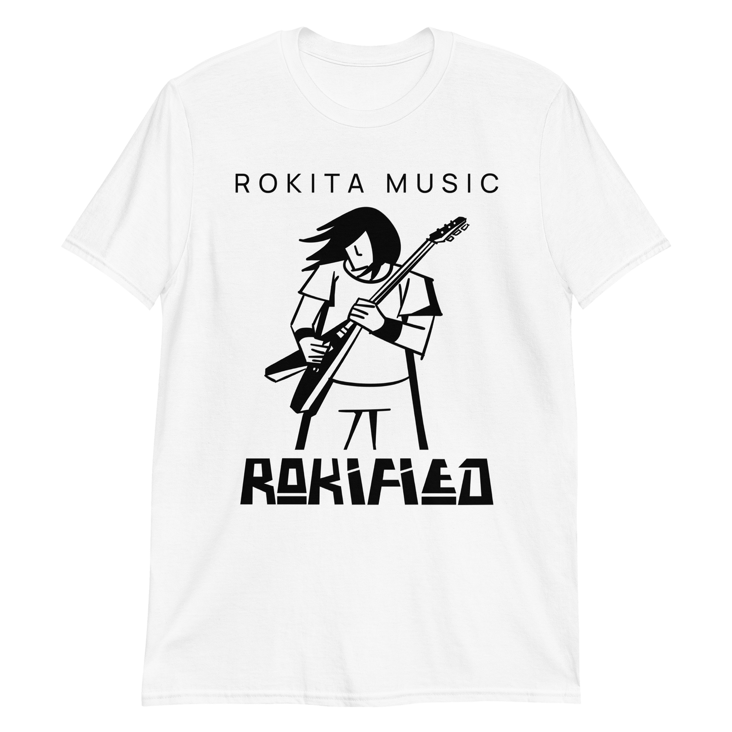 ROKIFIED - White Short-Sleeve Unisex T-Shirt