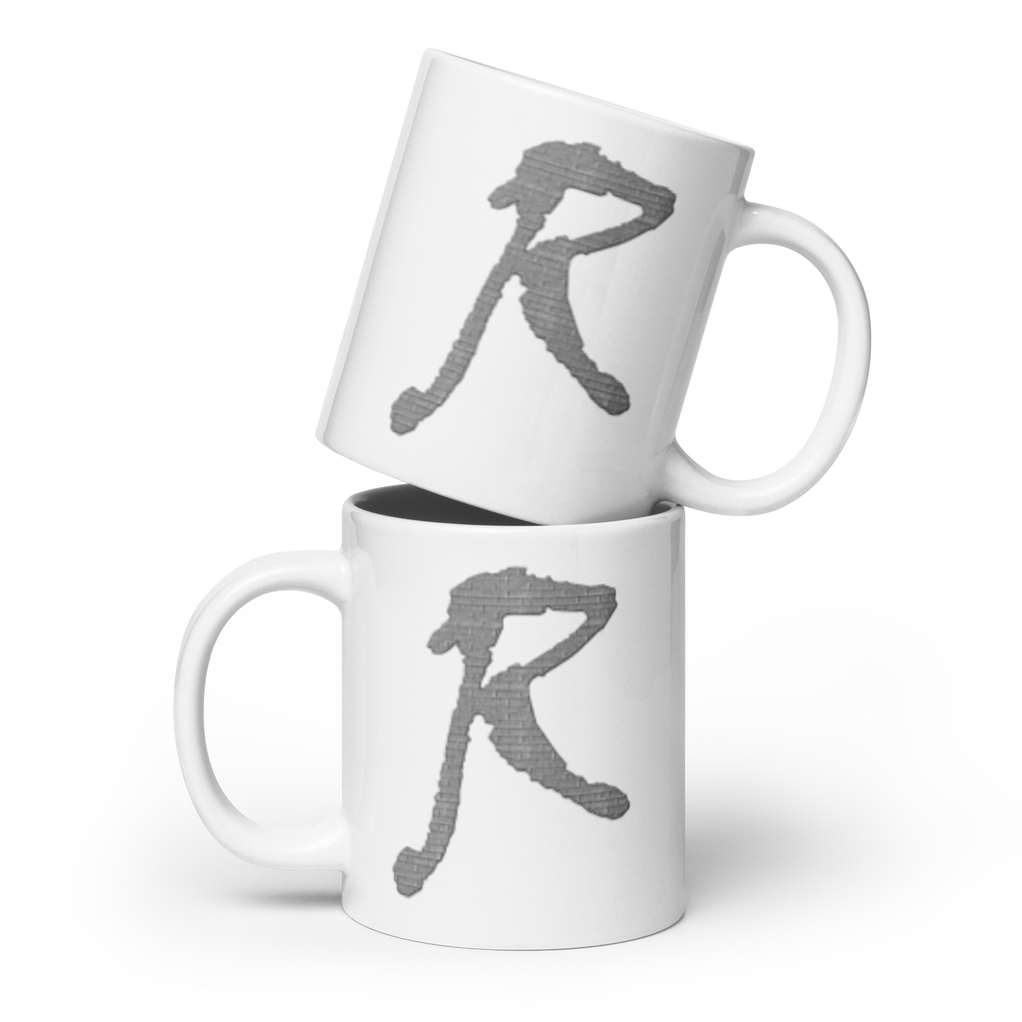 Hyperbolic Overload - White glossy mug