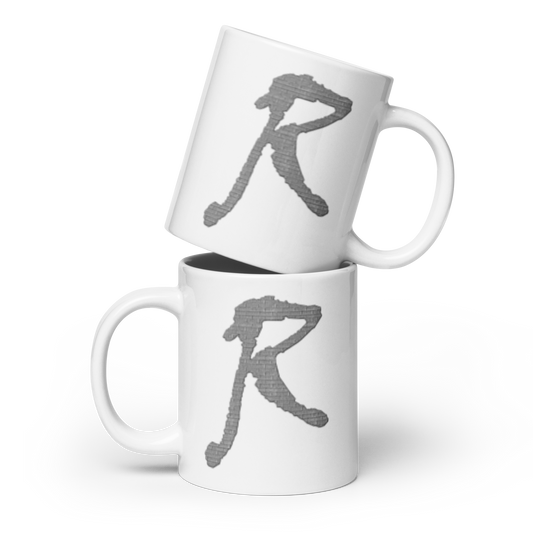Hyperbolic Overload - White glossy mug